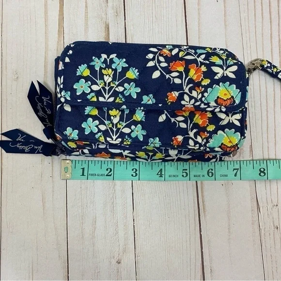 Vera Bradley Quilted Floral Wristlet Wallet - Picture 12 of 13
